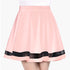 High waist pleated skirt A-line skirt - ROUTINE FASHION